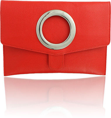vigne Party Red Clutch