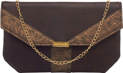 ESBEDA Casual Brown Clutch