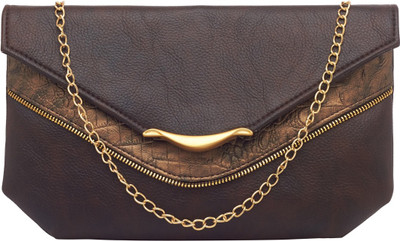 

ESBEDA Casual Brown Clutch