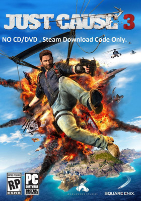 

Just Cause 3 Download Code Only (NO CD/DVD)(Code in the Box - for PC)