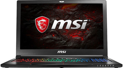 

MSI GS Series Core i7 7th Gen - (8 GB/1 TB HDD/Windows 10 Home/2 GB Graphics) GS63 7RD-215IN Laptop(15.6 inch, Black, 1.8 kg)