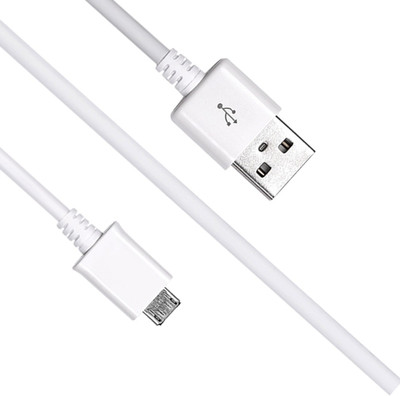 

Chappie Moustache Gionee F103 Pro (Micro Usb V2.0)Data Transfering And Charging USB Cable(White)