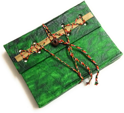 

Safar Pocket-size Diary(Simply beautiful handmade diary made from 100% handmade recycled rag.Tree free paper.Specially designed which is perfect for writing, Sketching and treasuring forever.They are ideal for every day use. can be used for various purpos