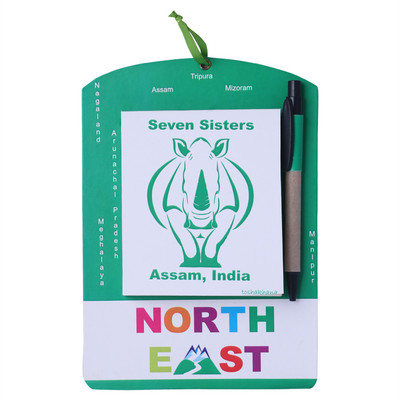 

toshakhana Mini Note Pad(Things To Do Pad Assam North East India, Multicolor)