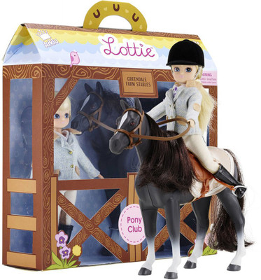 

Lottie Pony Club Doll(Multicolor)