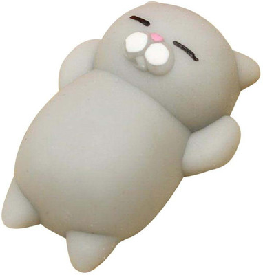 

Aji Sushi Cat Squeeze Healing Fun kids Adult Toy Stress Relief(Grey)