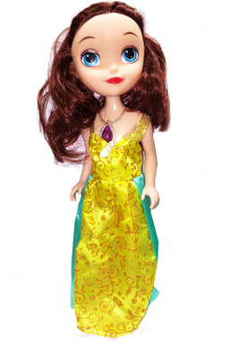 TALKING GANESHA Shanaya Toys Beautiful Sophia Fashion doll for girls with Music and lights 25 cms(Yellow)