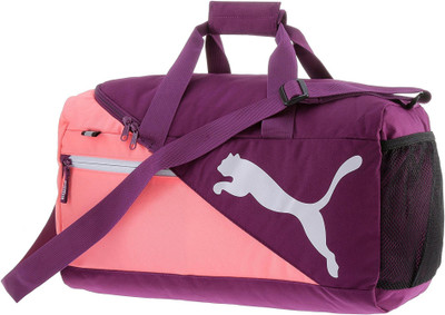 

Puma Polyester Dark Purple Gym Bag(Pink)