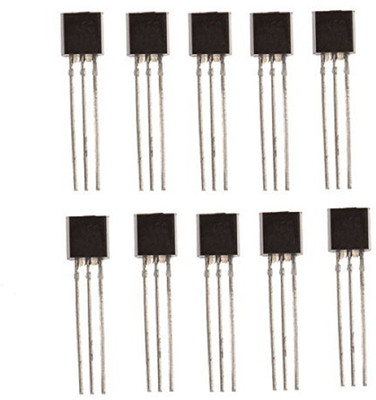 

TechWiz 10Pcs BC547 TO-92 NPN 3Pin Silicon 625mW Educational Electronic Hobby Kit