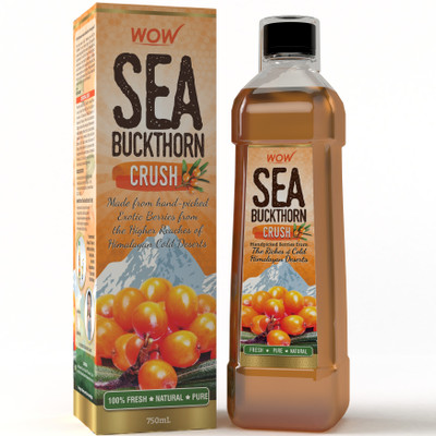 

WOW Life Science Sea Buckthorn Crush Nutrition Drink(750 ml, Sea Buckthorn Berry Flavored)