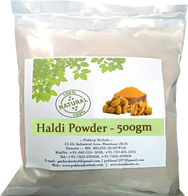 

Garlico Herbal HALDI TUBER POWDER 500 gm(500 g)