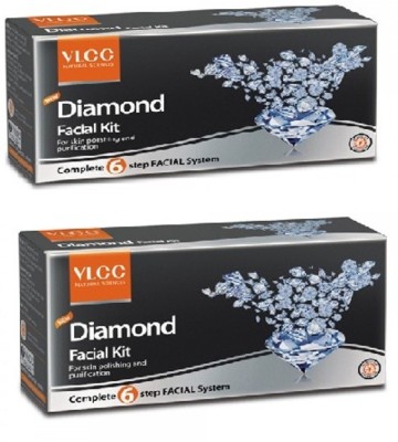 VLCC Diamond Facial kit 60gm ( Pack of 2)(120 g)