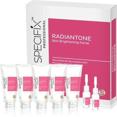 

VLCC Specifix Professional Radiantone Skin Brightening Facial Kit 270 g(Set of 5)