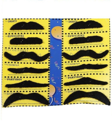 

Theme My Party Chevron Fake Moustache(Black)