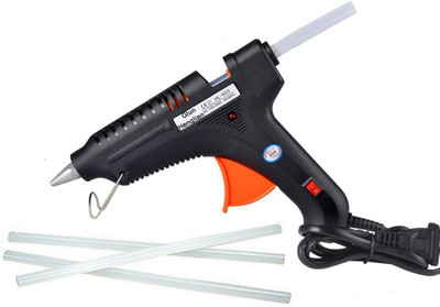 

Glun Hengliang 80 W On Off Switch With Indicator And Free 3 Sticks Standard Temperature Corded Glue Gun(11 mm)