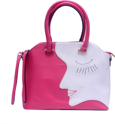 

ADORSY Hand-held Bag(Pink, White)