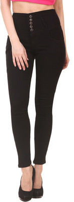 Pantof Skinny Women Black Jeans