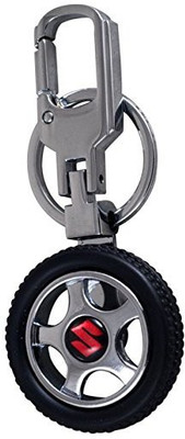 

Shubheksha Rotary Wheel Maruti Suzuki Logo Locking Key Chain