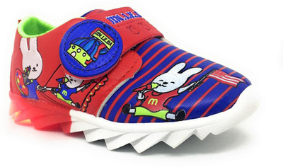 

TeeniTiny Boys & Girls Velcro Sneakers(Red