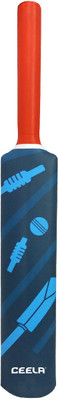 

Ceela Sports FOAM PADDED PLASTIC BAT AND BALL SIZE - 2 Cricket Kit(Bat Size: 2 (Age Group 6 -7 Years))