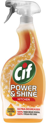 

Cif Power And Shine Kitchen Cleaner Orange And Tangerine Oil Kitchen Cleaner(700 ml)