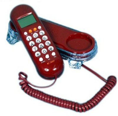 Swarish Jumbo LCD With BackLight Caller Id KX-T666 Telephone Corded Landline Phone (Black) Corded & Cordless Landline Phone(Red) available at flipkart for Rs.640