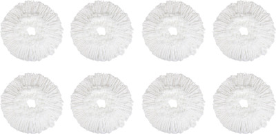 

GLOBAL CHAIN Micro Fibre Refill for Mop Wet & Dry Mop(White)