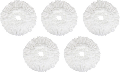 

GLOBAL CHAIN Micro Fibre Refill for Mop Wet & Dry Mop(White)