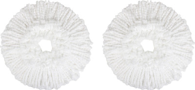 

GLOBAL CHAIN Micro Fibre Refill for Mop Wet & Dry Mop(White)