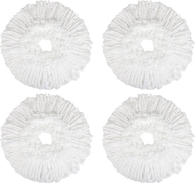 

GLOBAL CHAIN Micro Fibre Refill for Mop Wet & Dry Mop(White)