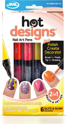 

ChinuStyle Hot Designs - Nail Art Pens(MultiColour)