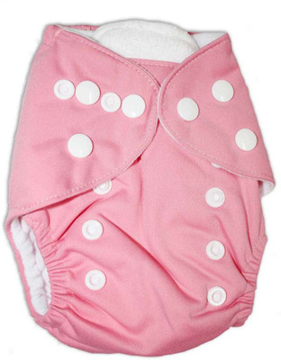

Coddle Baby Pocket Cloth Diaper with 3 Layer Microfibre insert, for the New Born Babies, Light pink