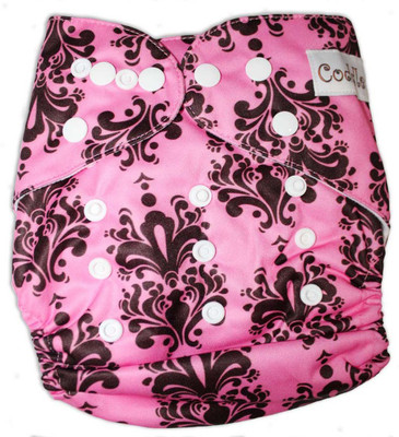 

Coddle Baby Pocket Cloth Diaper with 3 Layer Microfibre insert, Multicolor