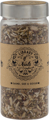 

Library of Nuts Gud, Gaund and Gossip Assorted Digestive Mouth Freshner ( 200 Gms ) Assorted Nuts(200 g, Plastic Bottle)