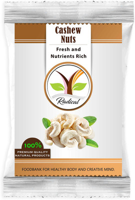 

Radical W-240 Premium Quality Cashews(200 g, Vacuum Pack)