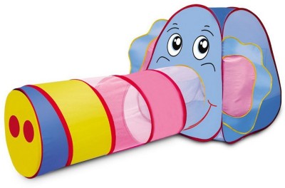 

Webby Big Elephant Tunnel Popup Play Tent House(Multicolor)