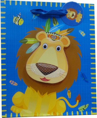 

Paper Bag Zone Printed Party Bag(Multicolor, Pack of 10)
