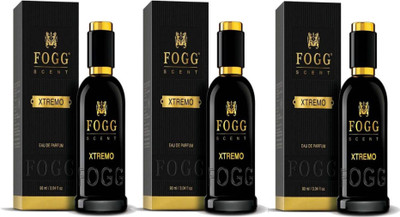 

Fogg Scent Xtremo EDP Perfume Pack of 3 (90ML each) Eau de Parfum - 270 ml(For Men)