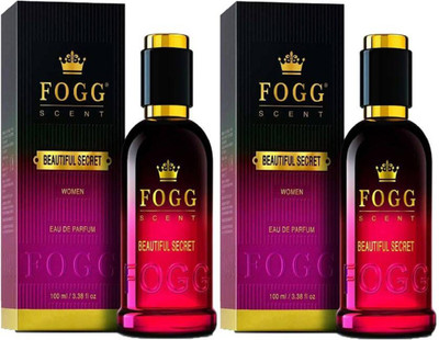 

Fogg Scent Beautiful Secret EDP Perfume Pack of 2 (90ML each) Eau de Parfum - 180 ml(For Women)