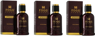 

Fogg Scent Xpressio EDP Perfume Pack of 3 (90ML each) Eau de Parfum - 270 ml(For Men)