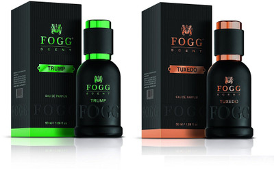 

Fogg Scent Trump and Tuxedo EDP Perfume Pack of 2 (50ML each) 100ML Eau de Parfum - 100 ml(For Men)