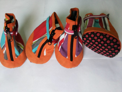 

Birds' Park Shoes for Dog(Multi colour, Multicolor
