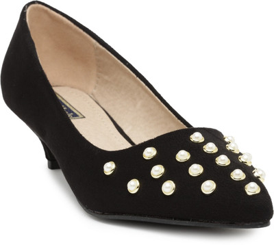 

Flat n Heels Women Black Heels