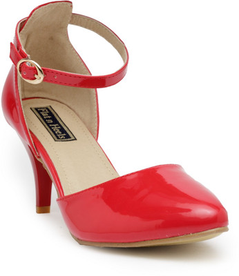 

Flat n Heels Women Red Heels