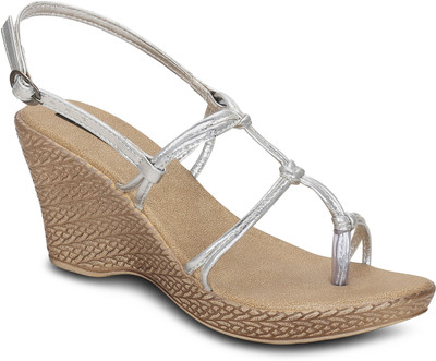 

Kielz Women Silver Wedges