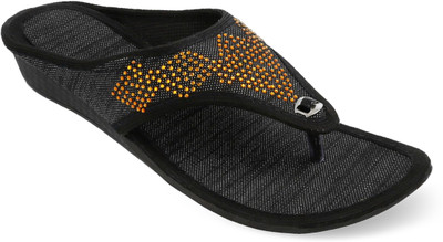

Myra Women Pearl Embellished Golden Flats