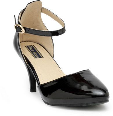 

Flat n Heels Women Black Heels
