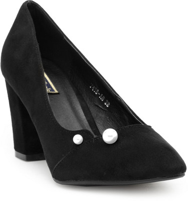 

Flat n Heels Women Black Heels