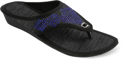 

Myra Women Pearl Embellished Blue Flats