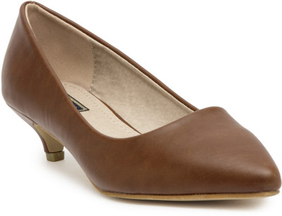 

Flat n Heels Women Brown Heels